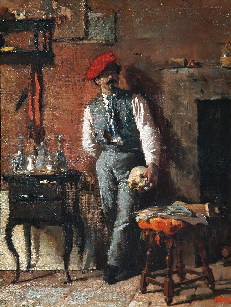 Ritratto dello scultore Jerónimo Suñol - Museu Nacional d'Art de Cataluny, Barcellona